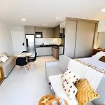 Flat Luxo Com Coworking, Academia E Rooftop - Wifi 1Gb - Beira Mar 4 Min