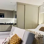 Flat Luxo Com Coworking, Academia E Rooftop - Wifi 1Gb - Beira Mar 4 Min