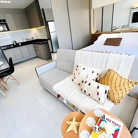 Flat Luxo Com Coworking, Academia E Rooftop - Wifi 1gb - Beira Mar 4 Min Fortaleza (Ceara)