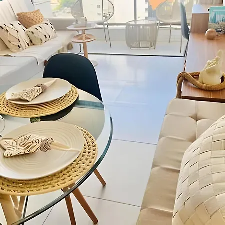 Apartamento Flat Luxo Com Coworking, Academia E Rooftop - Wifi 1gb - Beira Mar 4 Min