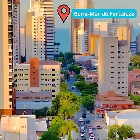 Apartamento Flat Luxo Com Coworking, Academia E Rooftop - Wifi 1gb - Beira Mar 4 Min