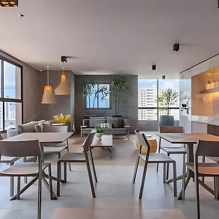 Apartamento Flat Luxo Com Coworking, Academia E Rooftop - Wifi 1gb - Beira Mar 4 Min Fortaleza (Ceara)