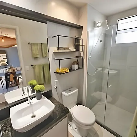Flat Luxo Com Coworking, Academia E Rooftop - Wifi 1gb - Beira Mar 4 Min Apartamento *